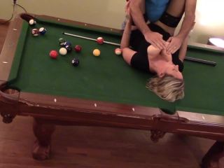 Playback4fun - Hot MILF Wife Gets a Hard Handling on Pool Table  Huge Tits Rocking-2