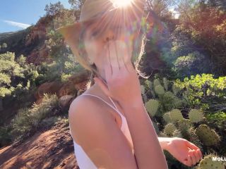 Cowgirl Rides Big Cock In The Mountains  Molly Pills  Outdoor Sex Pov 1080p-0