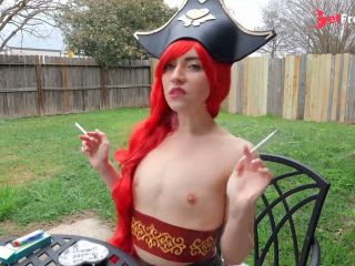 [GetFreeDays.com] Miss Fortunes Two Handed Topless Smoke League of Legends Cosplay Porn Leak February 2023-3