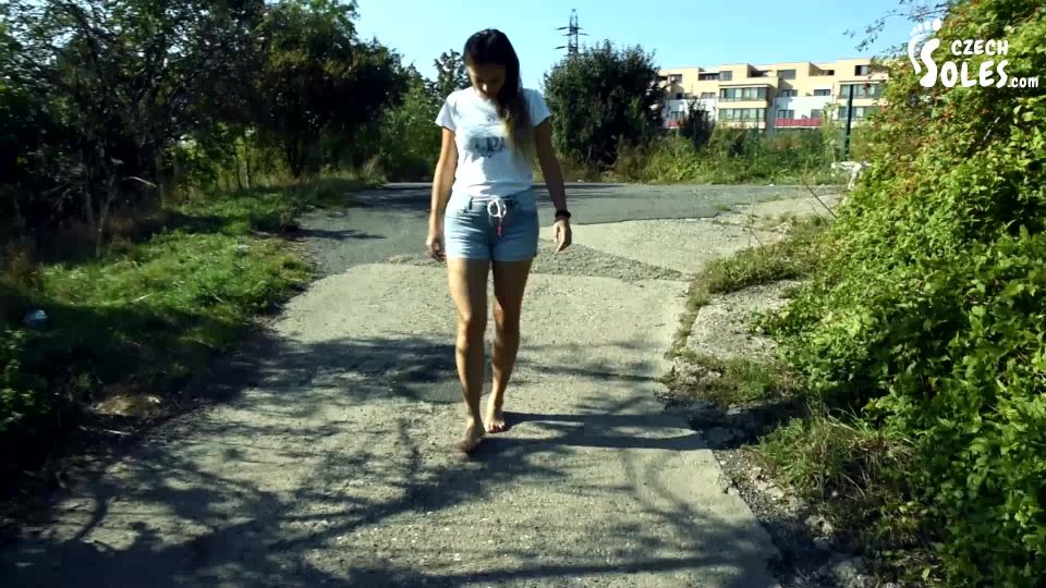 xxx video 9 Czech Soles - Dirty bare feet in nature, POV on feet porn emmas femdom