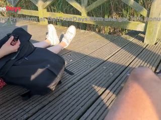 [GetFreeDays.com] DICKFLASH Girl at the Lake cant believe Im jerking off infront of her Sex Stream January 2023-7