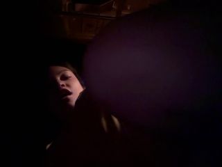 X Mystiic - Masturbating inside moms car trunk at midnight - Solo orgasm-0