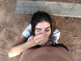 PassionDessire - Sister made a Blowjob for a Walk  - beauty - lesbian seks video big ass-8