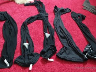 Goddessambra - even if i have my personal used pantyhose bitch wich receives periodicaly my used ripped 16-06-2020-8