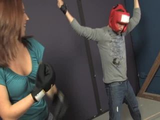  Shauna has her loser tied up and unable to get away or dodge her punches  -3