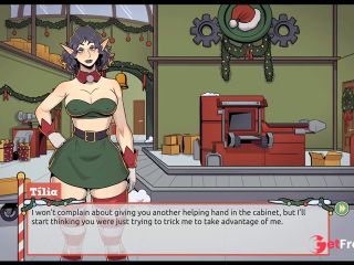 [GetFreeDays.com] Claus Secret Surprise  XMAS HENTAI Game  Ep.5 femboy cum all over santa elf cute face  Porn Leak April 2023-4