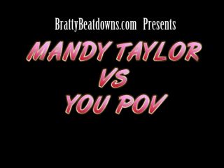 Mandy Taylor - Beats You Up POV Foot!-0
