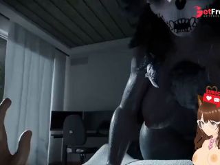 [GetFreeDays.com] Werewolf comes to eat my cock with her huge tongue, she impregnates me Furry animation - Jazziuu Sex Clip April 2023-7