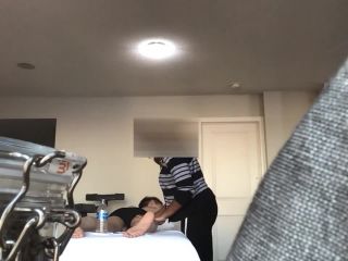 online xxx clip 23 Sinfuldeeds – Ebony RMT 3rd Appointment on femdom porn blue blowjob-3