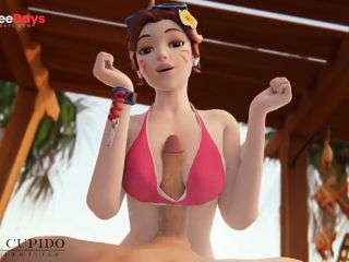 [GetFreeDays.com] Dva Uses Her Magic Boobs on The Beach Overwatch Grand Cupido Sex Clip June 2023-2