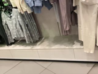 Try New Lingerie In Mall Ends With Risky Cumshot On Tits 1080p-0