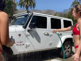 OnlyFans Riley Reid - 20-04-16 - Naked car wash in my front yard with ...-2