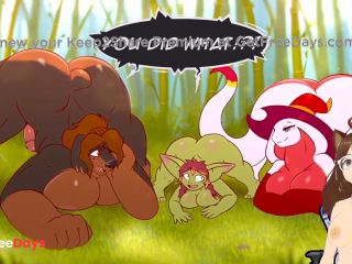 [GetFreeDays.com] Tentacles fucks three hot women until he cums inside them Furry Futa animation - Jazziuu Adult Stream June 2023-6