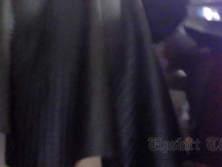 Upskirt-times.com- Ut_2848# Brunette in a wide black skirt. Our cameraman filmed on hidden camera her...-1