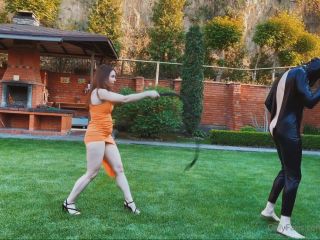 Goddess Naama - Outdoor Obedience Training 1080P - Female domination-1