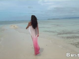 Ewa Sonnet – Walking At Beach – HD 720p BigTits!-2