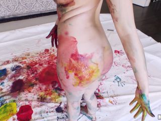 Melissa Moore in Sexy Artist's Body Paint Fuck 1080p FullHD-4