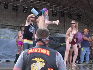 Huge Amateur Wet T Contest At Abate Of Iowa 2016 SmallTits-5