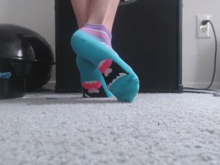 M@nyV1ds - PrincessCica - Modeling Cute Colorful Ankle Socks-3