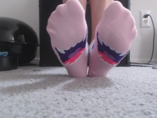 M@nyV1ds - PrincessCica - Modeling Cute Colorful Ankle Socks-4