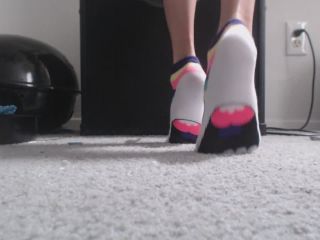 M@nyV1ds - PrincessCica - Modeling Cute Colorful Ankle Socks-6