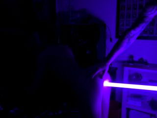 Star Wars Geek Fucks With MasterS Lightsaber 1080p-7