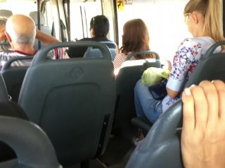 veronika charm - Real Public Quickie Handjob in Mini Bus-6