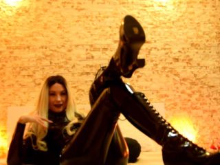 free xxx video 15 Goddess Natalie - JOI in my latex catsuit, male fetish on masturbation porn -3