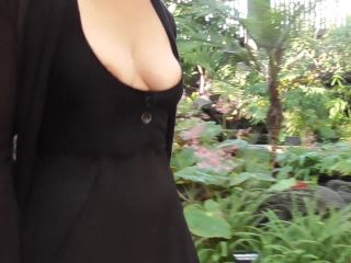 Shy Goth Exhibitionist Rose Garden-0