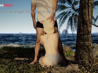 [GetFreeDays.com] Fucking a stranger in a one piece hat on the beach Porn Leak January 2023-1