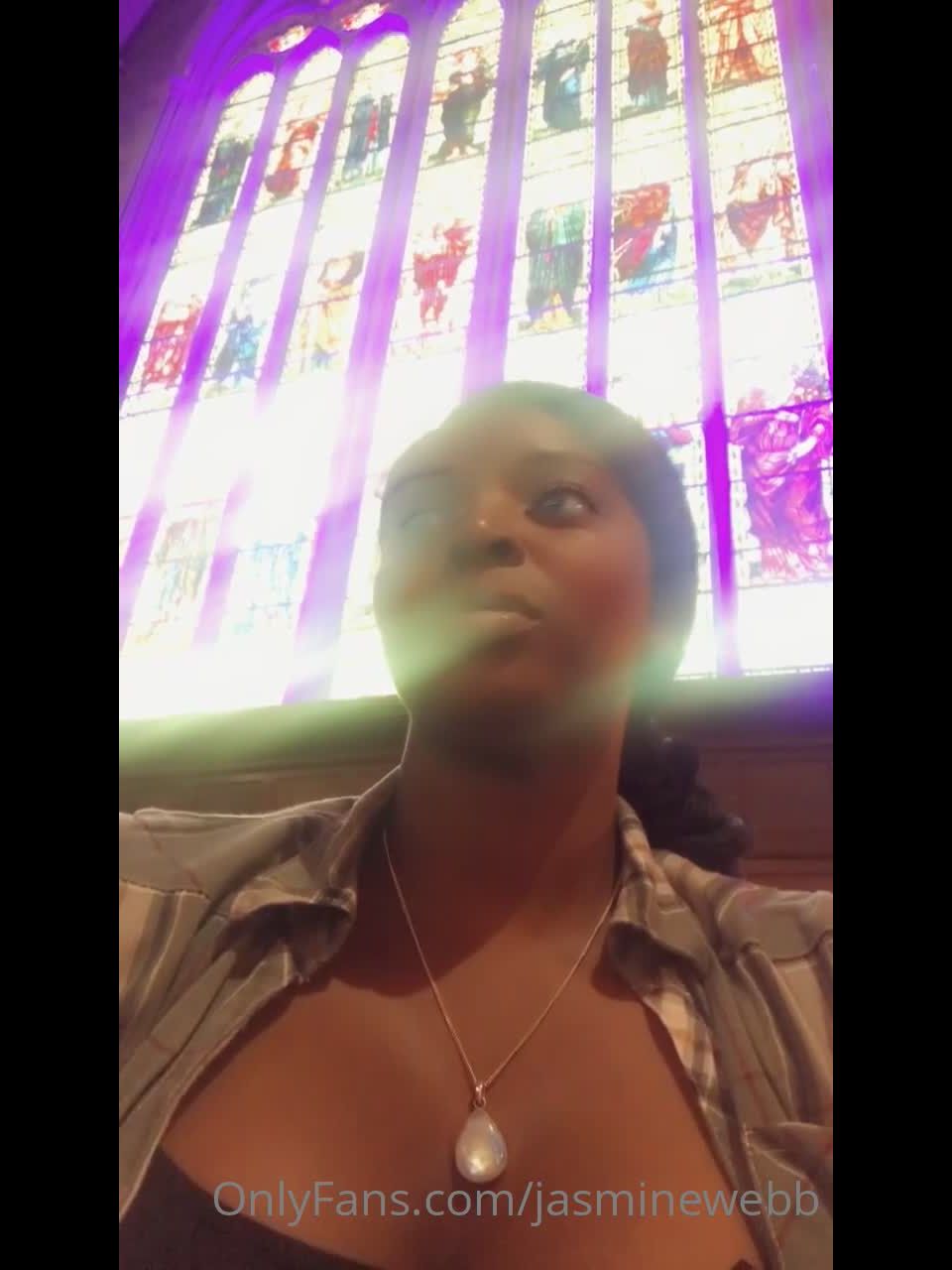 Onlyfans - Jasmine Webb - jasminewebbDont know about you but this is how I go to church lets catch that Holy Spirit we - 03-08-2021