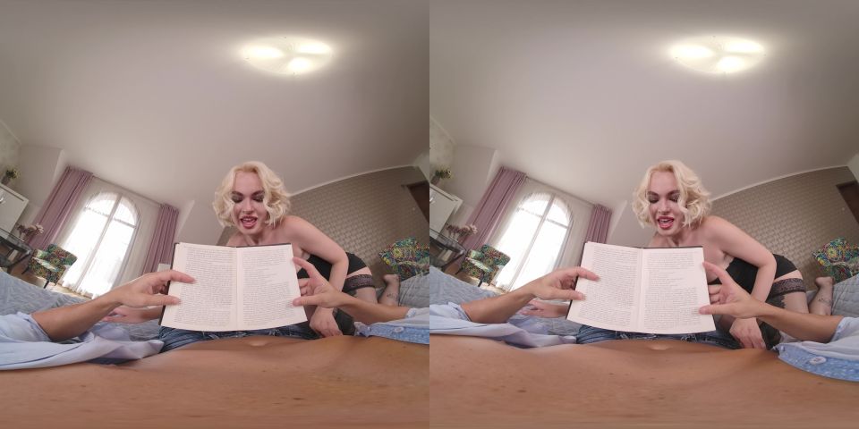 Greta Foss - Read Between the Cheeks - BaDoinkVR (UltraHD 4K 2024) New Porn