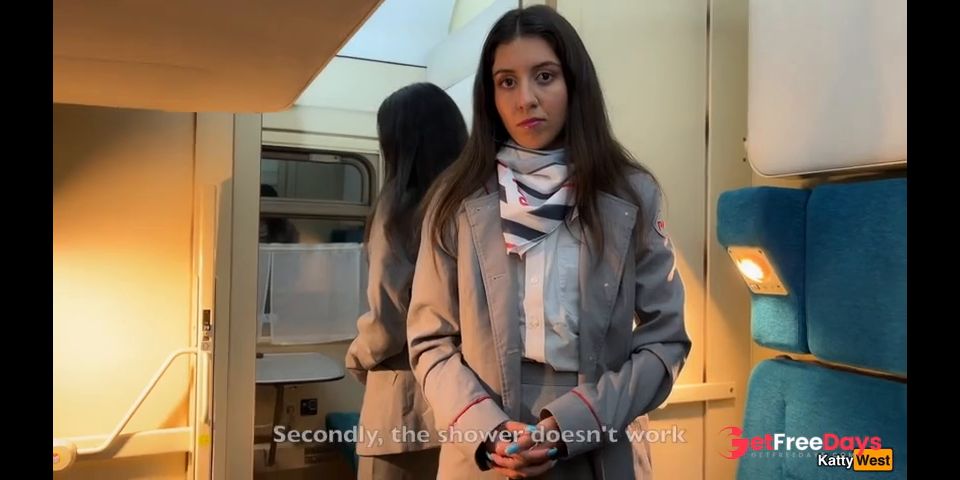 [GetFreeDays.com] The conductor provided a full service for a VIP passenger on the train - Anal and Cumwalk Sex Film May 2023