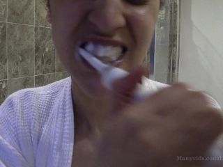 EllaDearest Teeth Brushing - Topless-4
