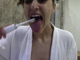 EllaDearest Teeth Brushing - Topless-8