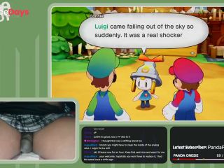 [GetFreeDays.com] PandaFemboy Plays Mario and Luigi Brothership Part 1 Porn Leak March 2023-3