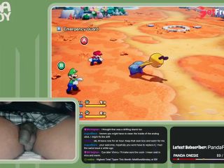 [GetFreeDays.com] PandaFemboy Plays Mario and Luigi Brothership Part 1 Porn Leak March 2023-6