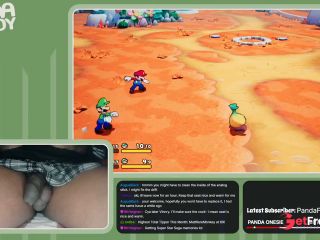 [GetFreeDays.com] PandaFemboy Plays Mario and Luigi Brothership Part 1 Porn Leak March 2023-7