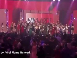 Romi Rain () Romirain - dancing on stage with lil wayne at last years avn awards red sparkly dress 30-08-2018-6