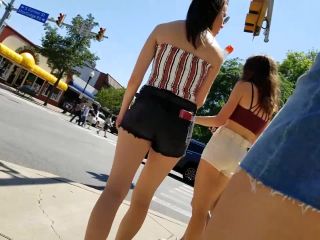 Group of sweet butts in shorts-9