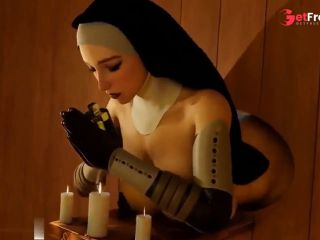 [GetFreeDays.com] Cute Nun Enjoying Her Praying Time Adult Film January 2023-5