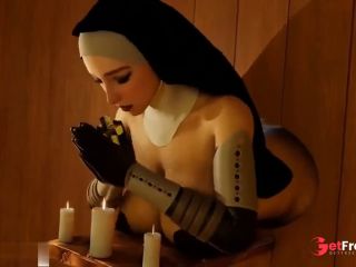 [GetFreeDays.com] Cute Nun Enjoying Her Praying Time Adult Film January 2023-7
