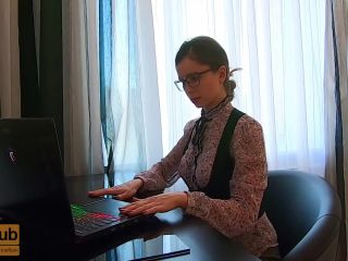 Office masturbation naked ass in skirt – CatherineRain*-0