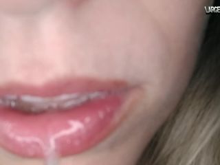 LTLGiantessClips - PennyPlace in Giantess Mouth & Nipple Play for JOI - Drool-6