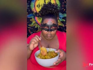 [GetFreeDays.com] Caribbean Curry Chicken Mukbang  Riley de Leon Adult Leak July 2023-0