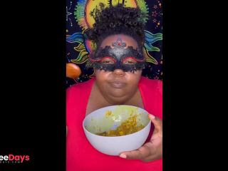 [GetFreeDays.com] Caribbean Curry Chicken Mukbang  Riley de Leon Adult Leak July 2023-7