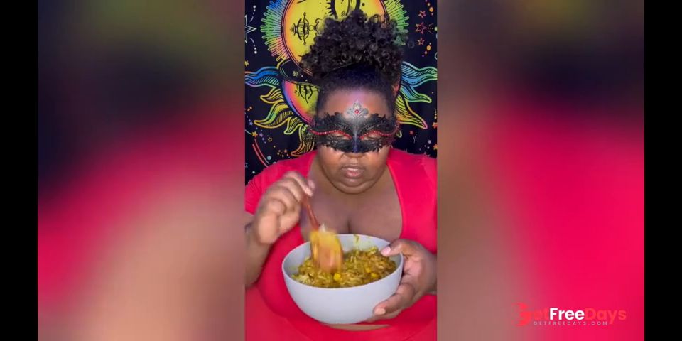 [GetFreeDays.com] Caribbean Curry Chicken Mukbang  Riley de Leon Adult Leak July 2023