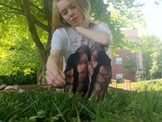 porn video 39 OGFeet - Sativa Skies - Outdoor Fish Net on lesbian girls gore fetish-6