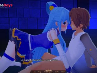 [GetFreeDays.com] Adventurer Trainer Gameplay Aqua Showcase Porn Video June 2023-3