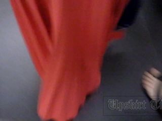 Upskirt-times.com- Ut_2437# Cutie in long orange skirt. Our operator could push hand up of her skirt and...-0